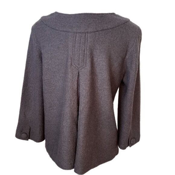 Harve’ Bernard Grey Wool Jacket with Side Pockets. Size Small. Great Condition!! - Picture 5 of 14